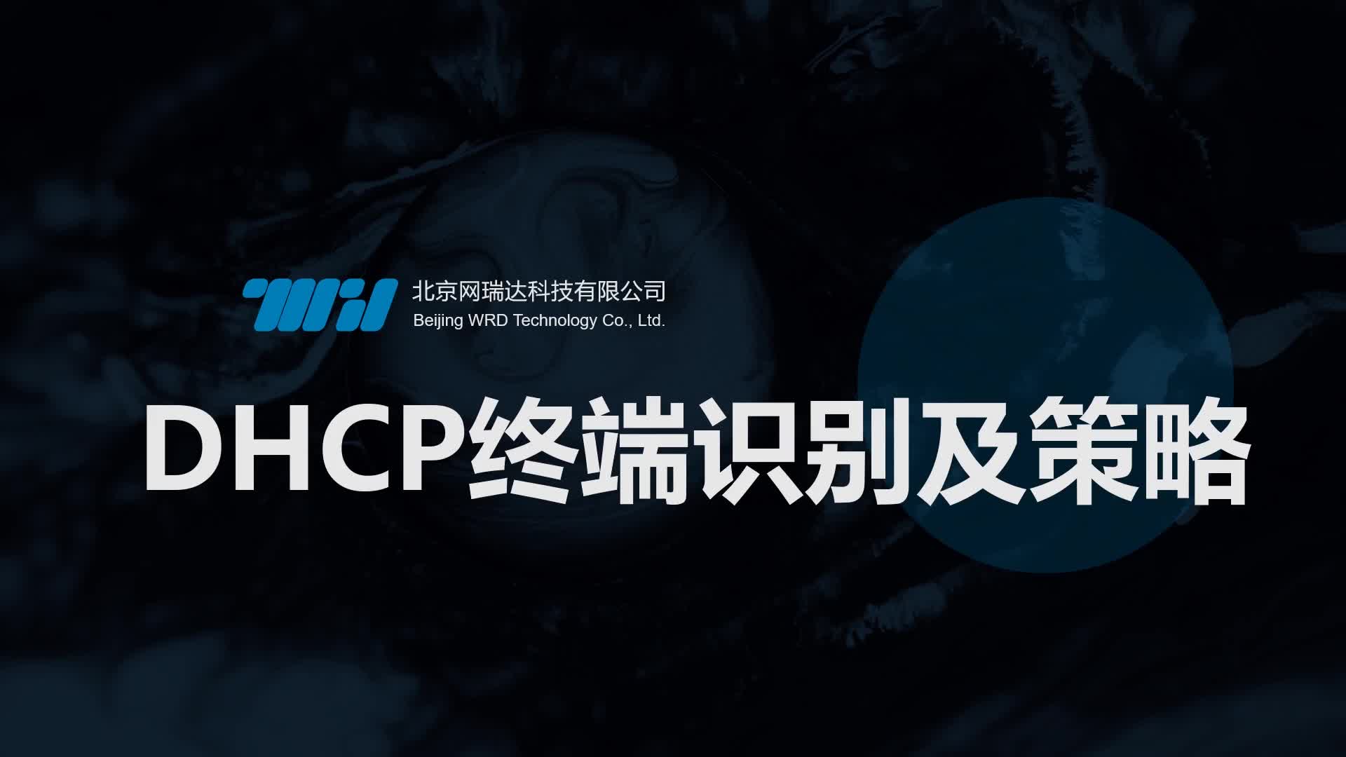 154-DHCP-DHCP终端识别及策略